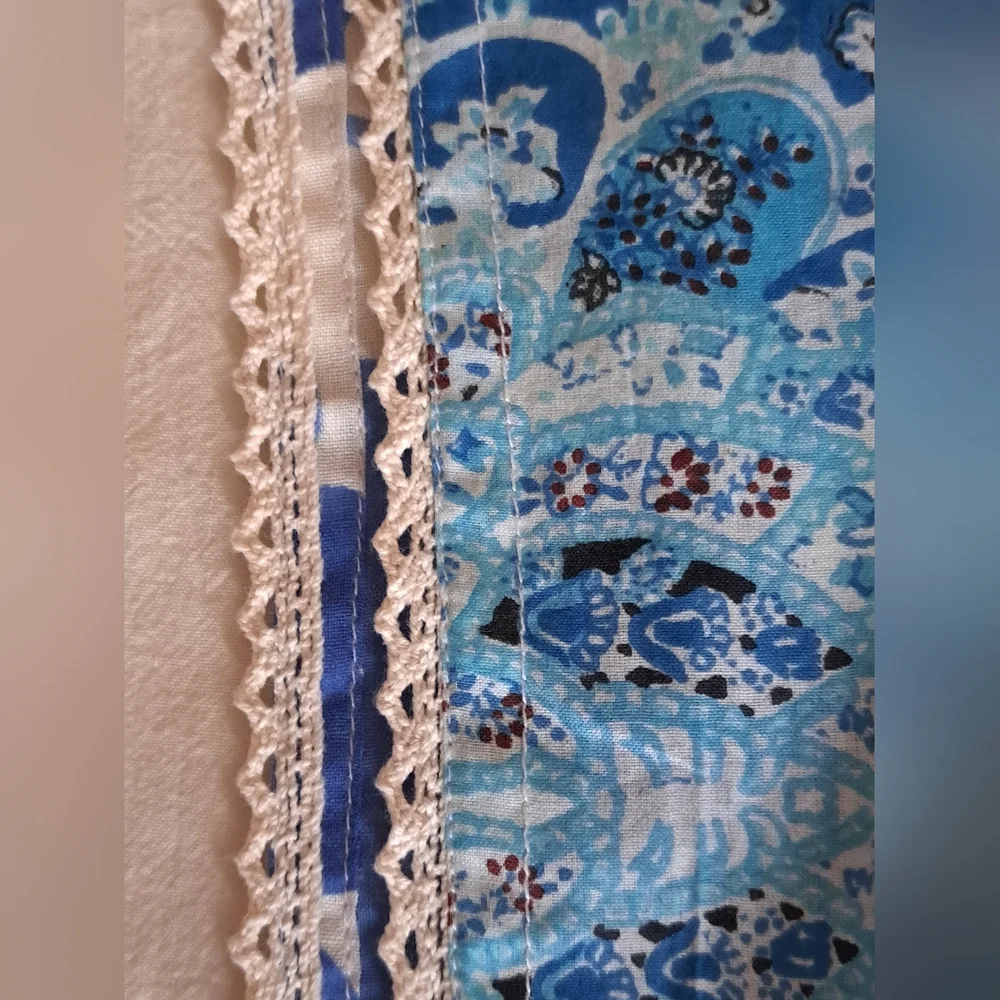 2 Pattern Cotton Infinity Scarf - Picture 13 of 16